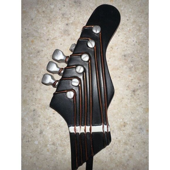 Electric and Acoustic Guitar Headstock RESIN Decorative Wall Hooks 2008 ICA Home - Picture 8 of 12